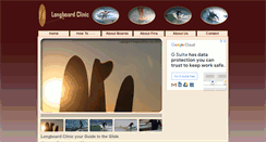 Desktop Screenshot of longboardclinic.com